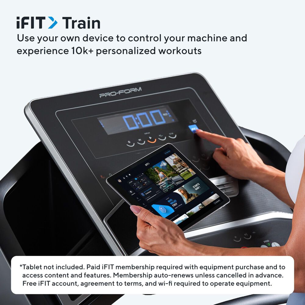 ProForm Carbon TLX Folding Treadmill with iFIT, , large