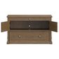 Richlands Furniture Soren Wood Twin 2 Door Desk Dream Console with Mattress and Cover in Light Oak, , large