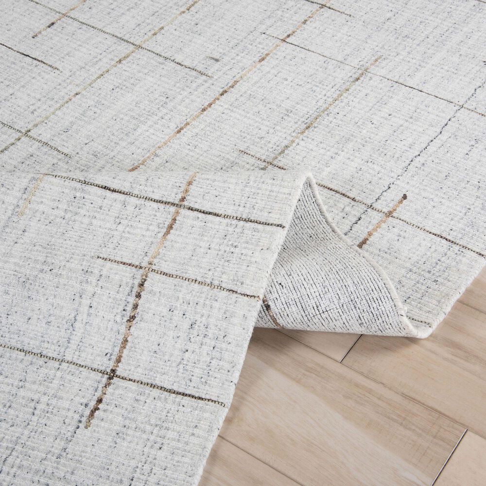 RIZZY Kiki Ivory, Beige and Charcoal 3' x 10' Runner, , large