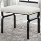 Uttermost Diverge Bench in Satin Black, , large
