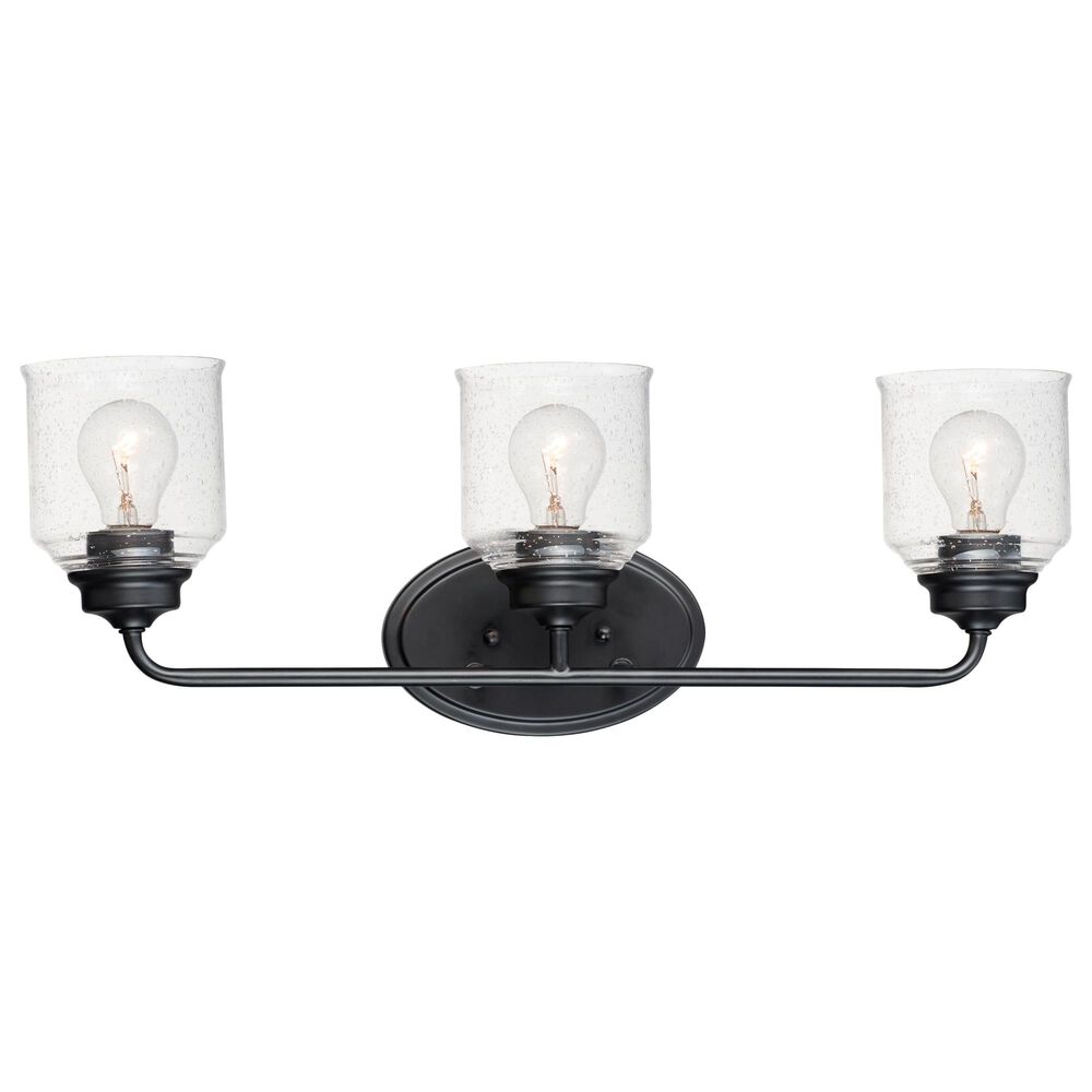 Maxim Lighting Acadia 3-Light Bath Vanity in Black, , large