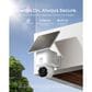 eufy SoloCam E42 2-Cam Kit 4K UHD Outdoor Solar-Powered Security Cameras with HomeBase S380 in White, , large