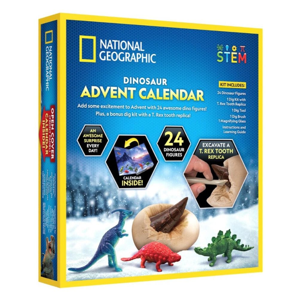 National Geographic Dinosaur Advent Calendar in Multicolor, , large