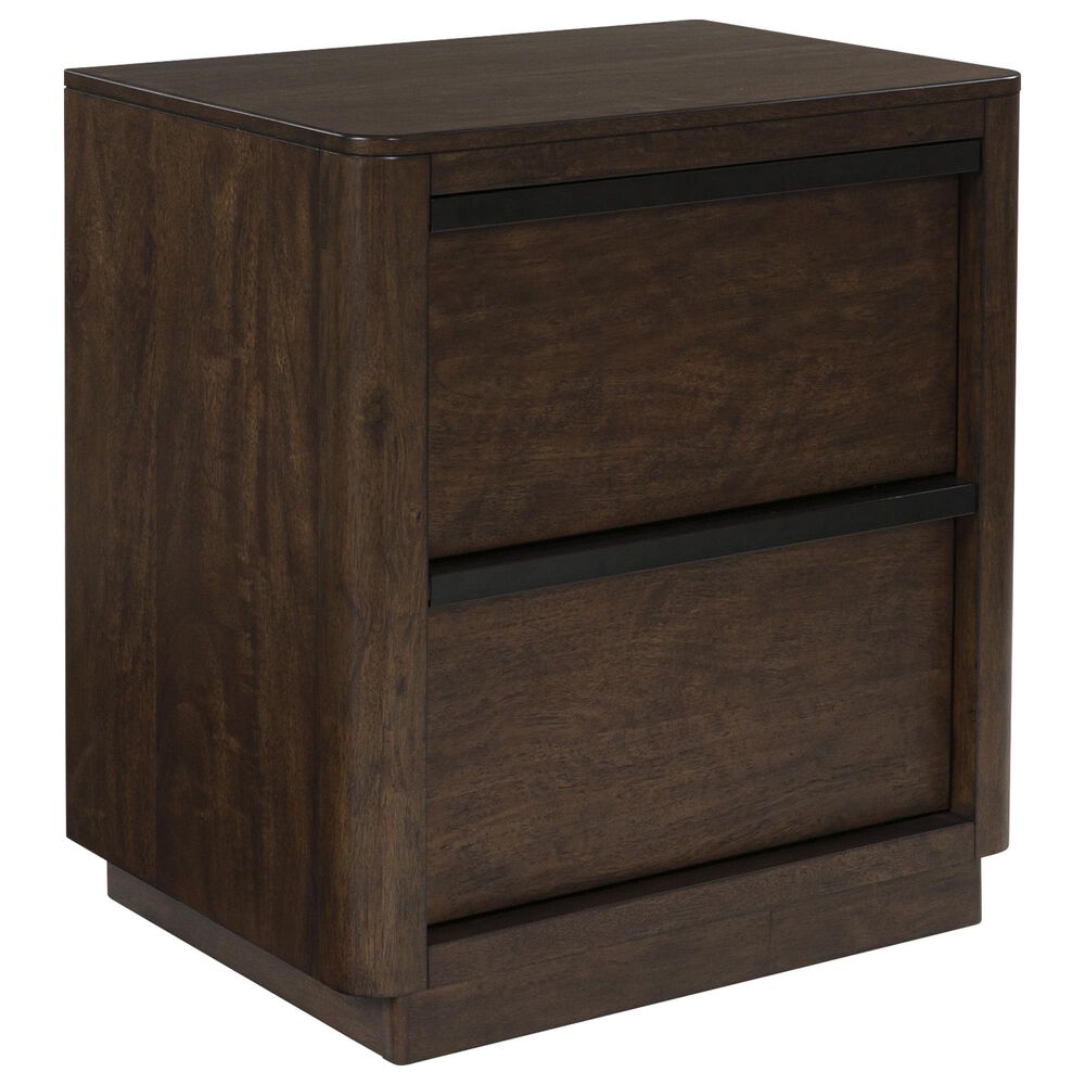 Millenium Dilenno 4-Piece King Canopy Bedroom Set in Dark Brown, , large