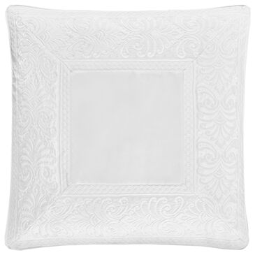 J. Queen New York Bianco Euro Sham in White, , large