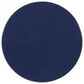 Hearth and Haven Cylindrical-Shaped Iron Patio End Table in Navy Blue (Set of 2), , large