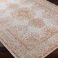 Surya Aisha 6"7" x 9"6" Burnt Orange, Wheat, Off-White, Taupe and Gray Area Rug, , large