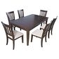 Waltham Brentwood 7-Piece Rectangular Dining Set in Arbor Oak, , large