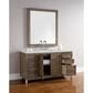 James Martin Vanities Chicago 60" Single Bathroom Vanity in Whitewashed Walnut with 3 cm Lime Delight Quartz Top and Rectangular Sink, , large