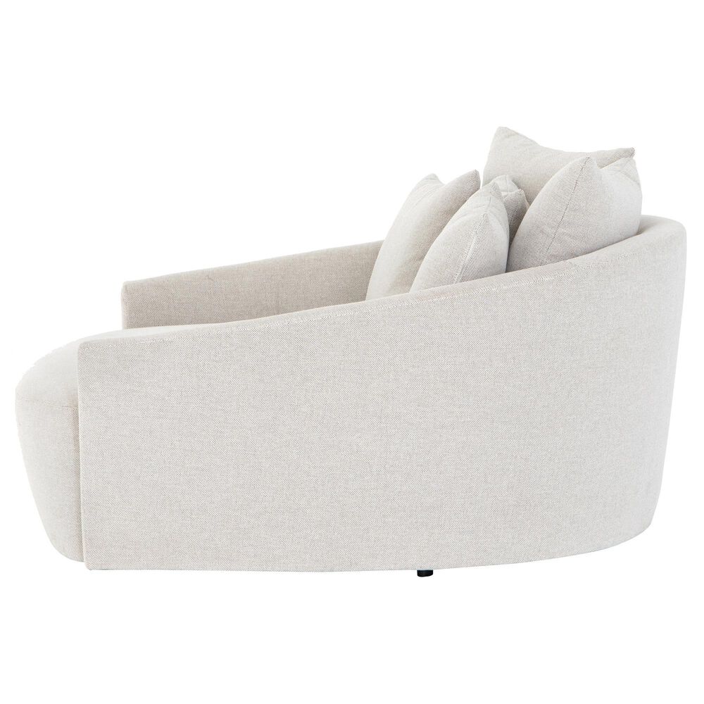 Four Hands Atelier Chloe Media Lounger in Delta Bisque | Nebraska ...