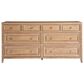 Universal Furniture Weekender 5-Piece King Panel Bedroom Set in Sand Dune and Natural, , large