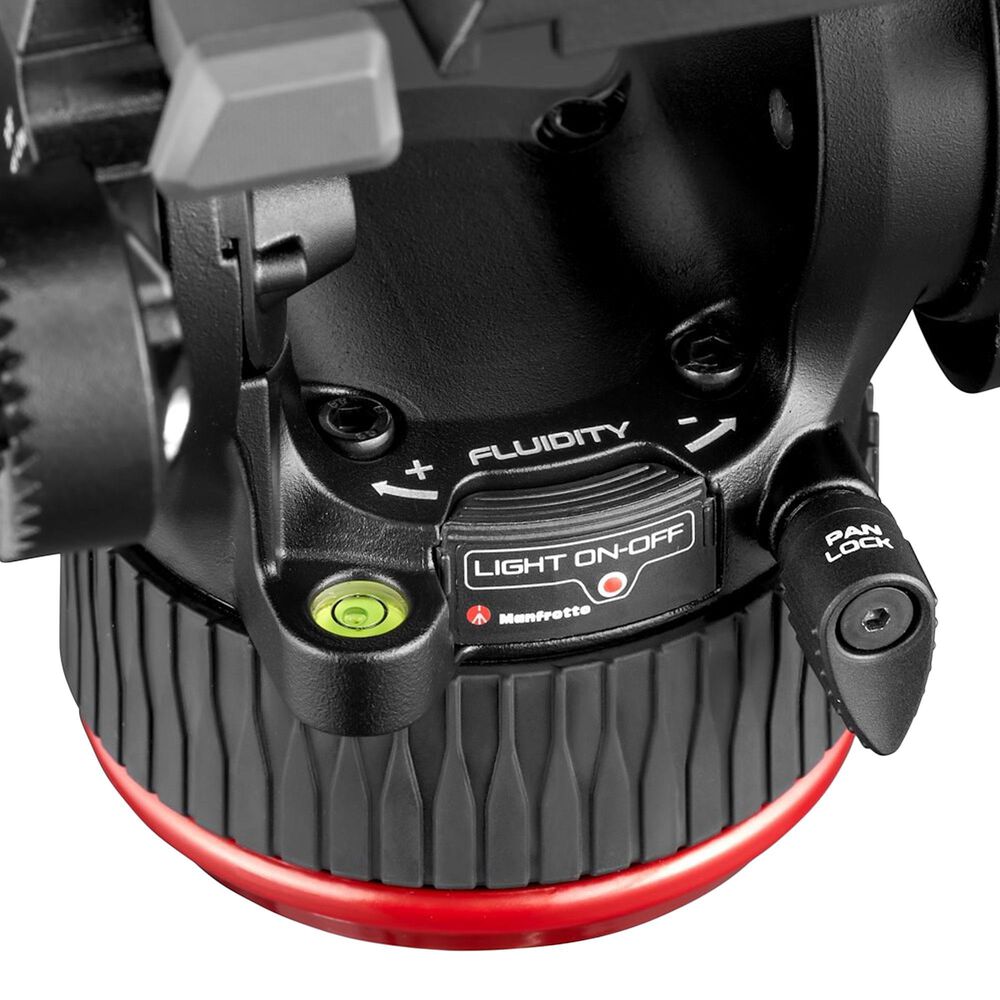 Manfrotto 504X Fluid Video Head with Flat Base in Black, , large