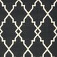 Oriental Weavers Marina 7763K 2"3" x 7"6" Black and Ivory Runner, , large
