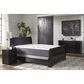 Ashley Huey Vineyard Queen Sleigh Bed in Black, , large