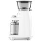 SMEG Conical Burr Coffee Grinder in White, , large