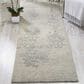 Nourison Silk Shadows 2"3" x 8" Ivory and Silver Runner, , large