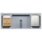 James Martin Vanities Breckenridge 60" Single Bathroom Vanity in Serenity Blue with Single Hole 3 cm White Zeus Quartz Top and Rectangular Sink, , large