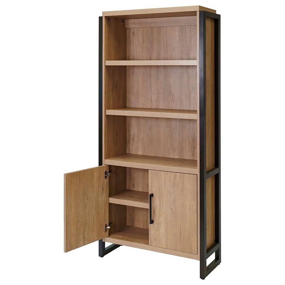 Wycliff Bay Mason 78&quot; Lower Door Bookcase in Monarca, , large