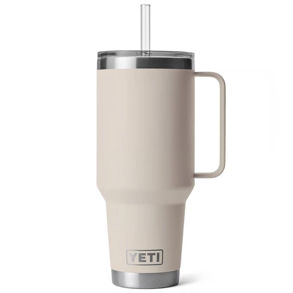 YETI Rambler 42 Oz Straw Mug in Cape Taupe, , large