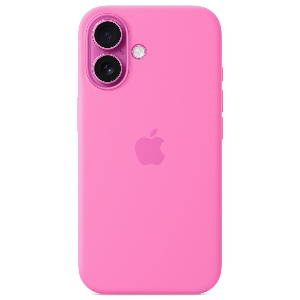 Apple Silicone Case with MagSafe for iPhone 16 in Peony, , large