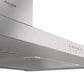 Fulgor Milano 400 Series 36" Chimney Range Hood in Stainless Steel, , large