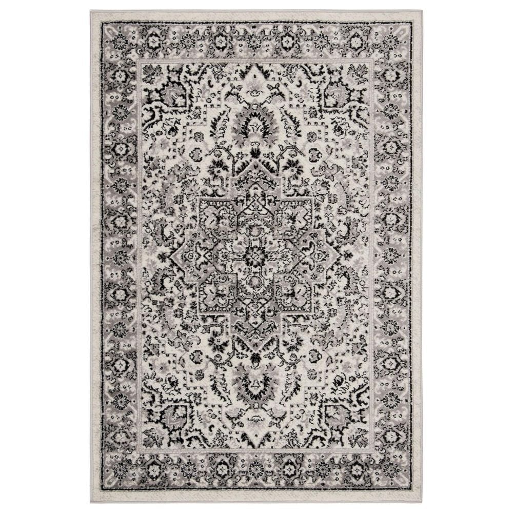 Safavieh Skyler SKY126K 3" x 5" Gray and Ivory Area Rug, , large