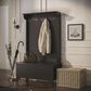 Linden Boulevard Hall Tree in Black, , large