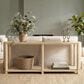 Jennifer Taylor Home Milo Console Table in Light Natural Cerused, , large