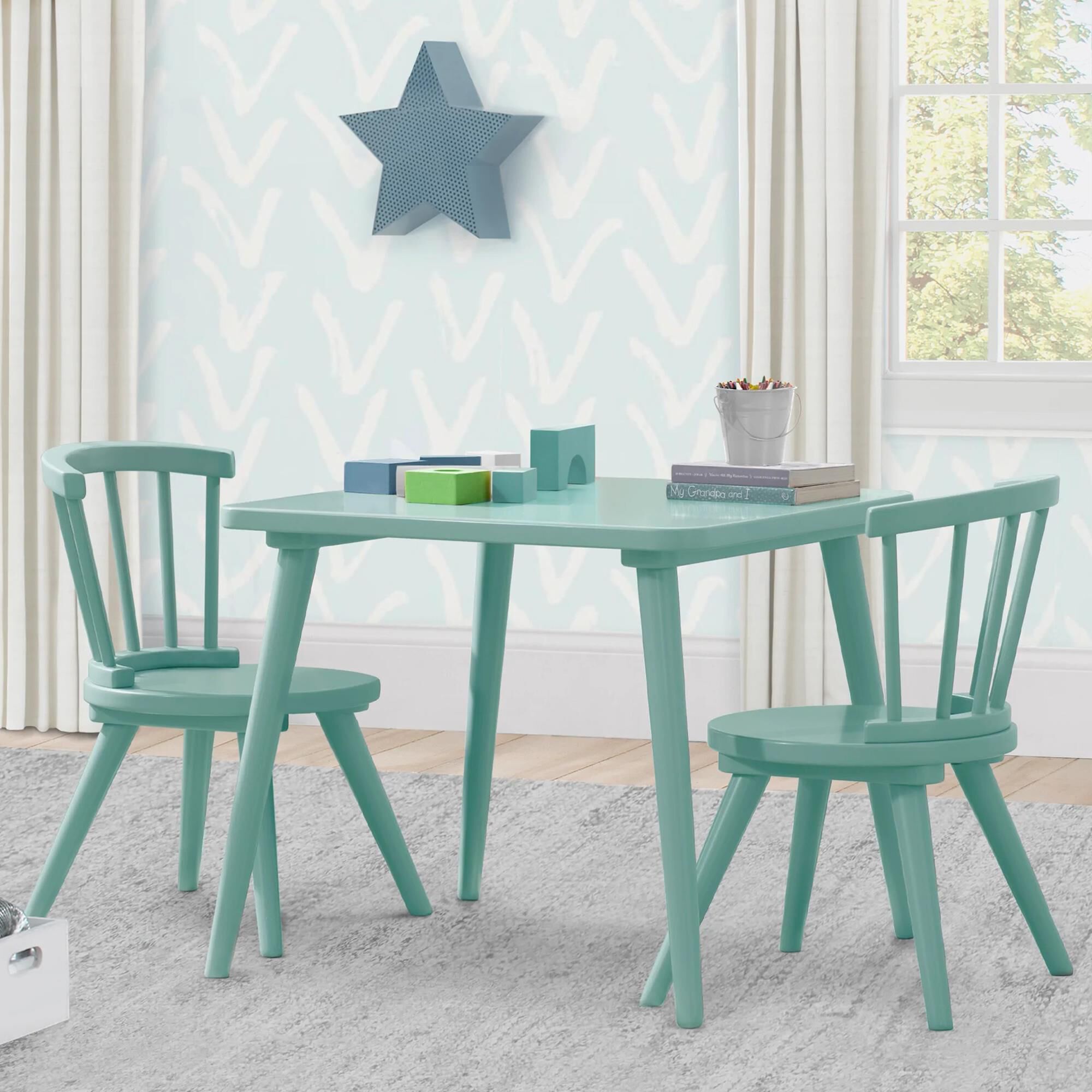 Delta windsor table and chairs aqua clearance