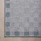Amber Lewis x Loloi Topanga 2"3" x 3"9" Silver and Blue Indoor/Outdoor Area Rug, , large