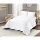 Duke Imports Virah Bella Micromink 3-Piece Full/Queen Quilt Set in Diamond White Weave, , large