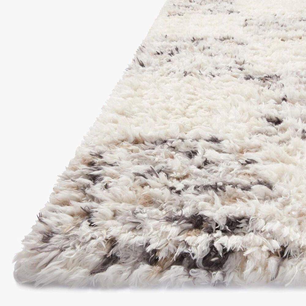 Angela Rose Amira 2&#39;7&quot; x 8&#39; Ivory and Granite Runner, , large