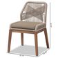 Baxton Studio Jennifer Side Chair in Walnut Brown, , large