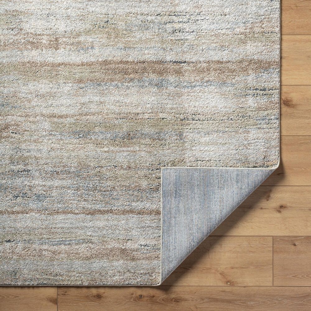 Surya Avellino 9&#39;2&quot; x 12&#39; Light Gray, Tan, Light Beige, Light Olive, Deep Teal and Gray Area Rug, , large