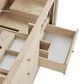 James Martin Vanities Marigot Single 72" Double Vanity in Sun-washed Oak with 3 cm Carrara White Marble Top, , large