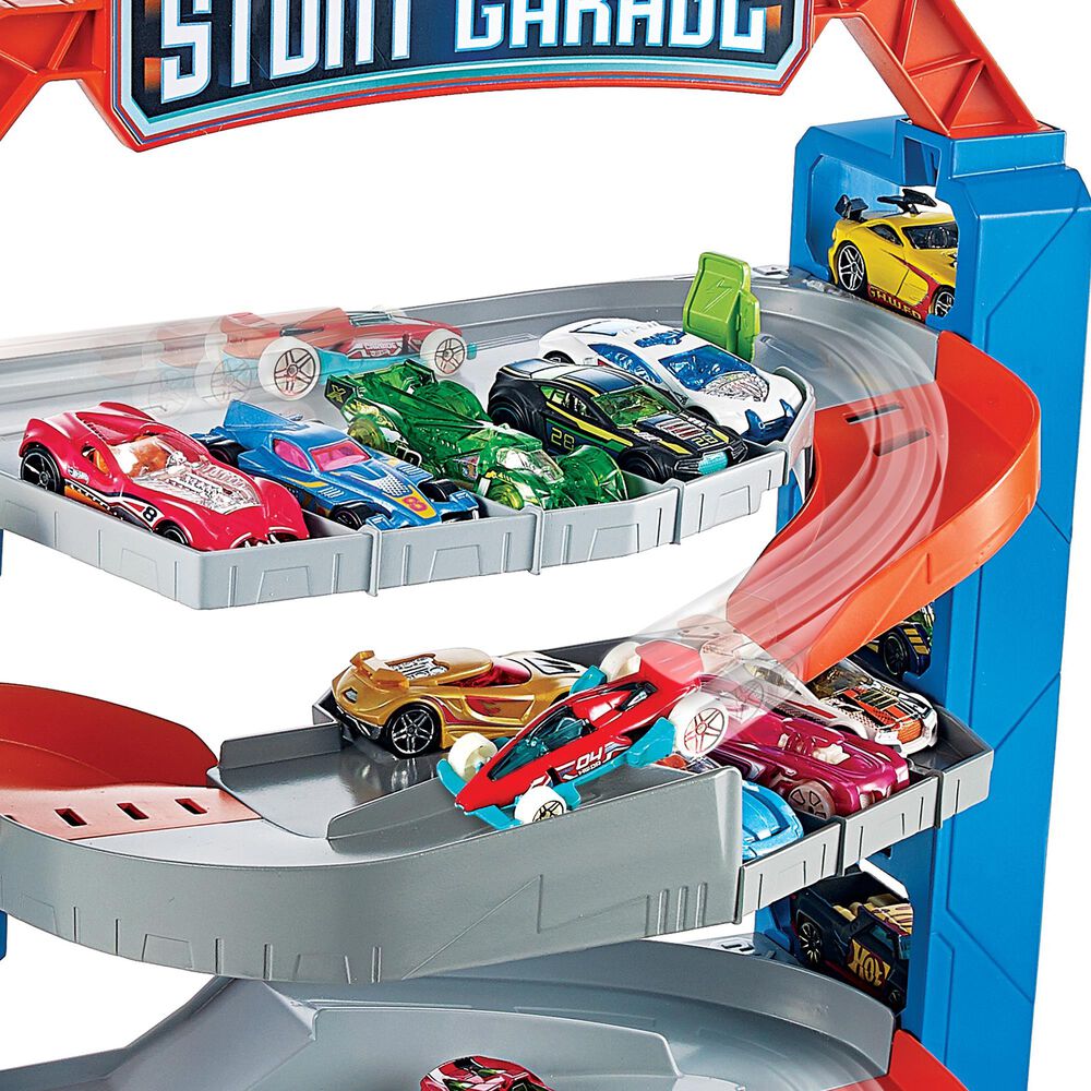 Hot Wheels City Stunt Garage Play Set, , large