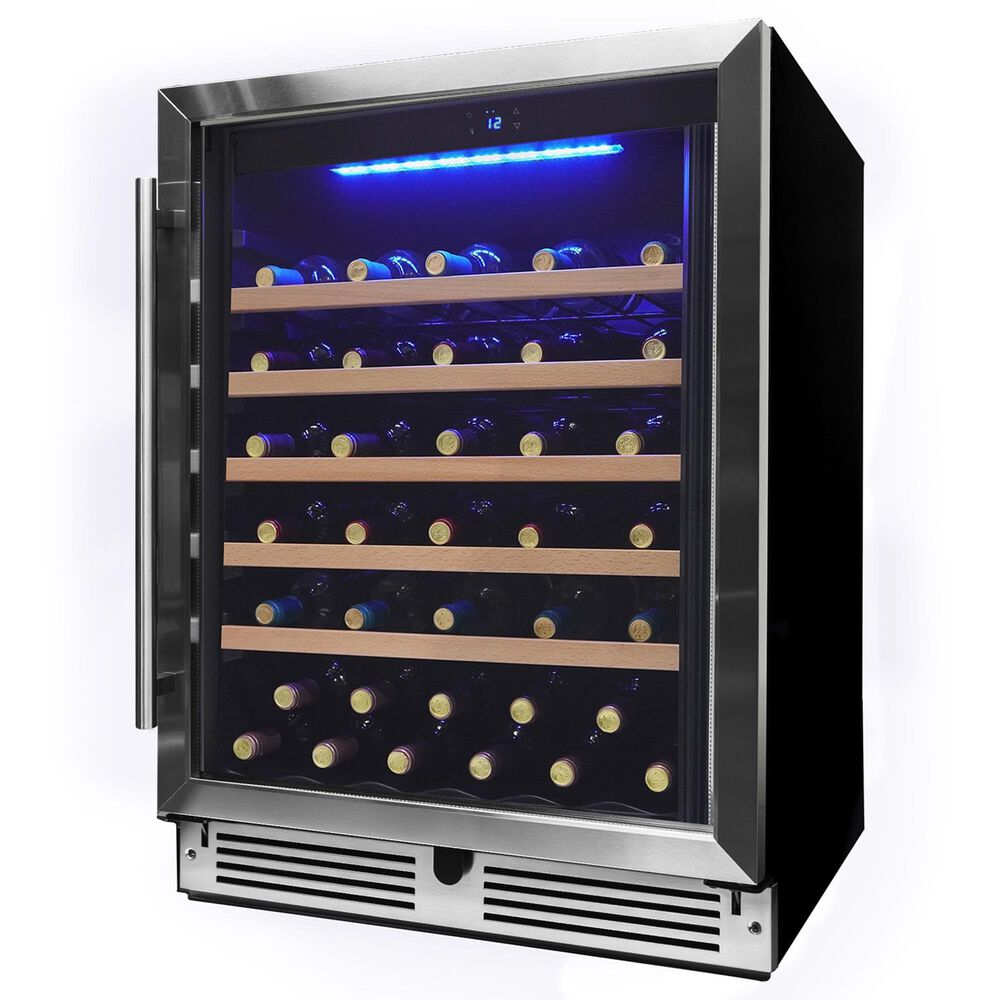 Danby 5.7 Cu. Ft. Under Counter Wine Cooler in Stainless Steel, , large