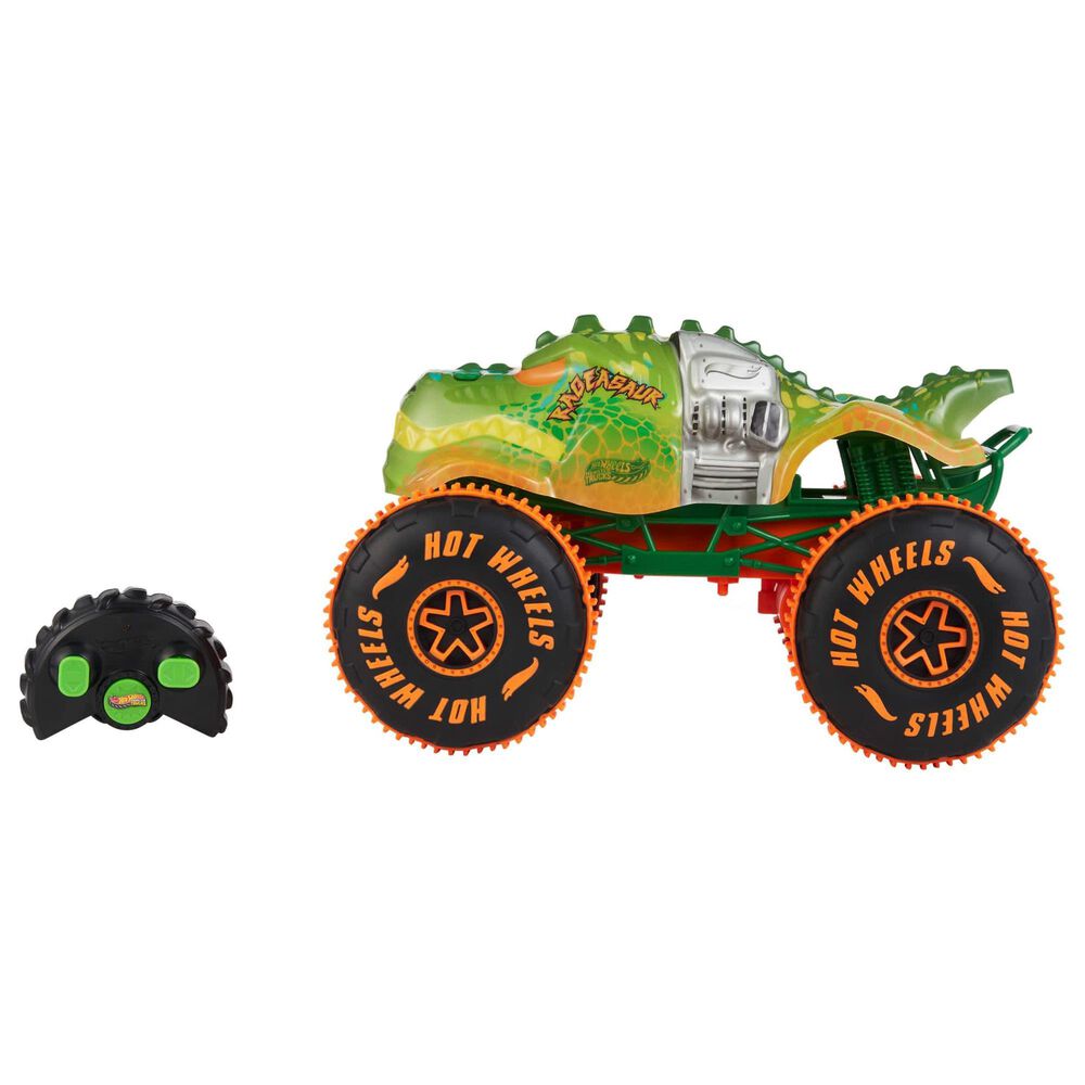 Hot Wheels Monster Trucks RC Rageasaur Battery-Powered Toy Vehicle, , large