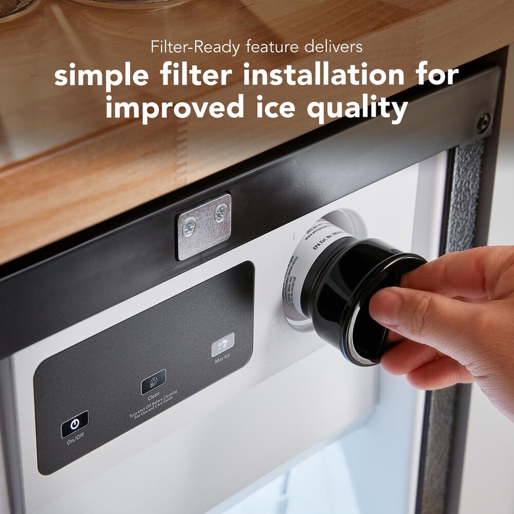 KitchenAid 18" Automatic Ice Maker in Juniper, , large