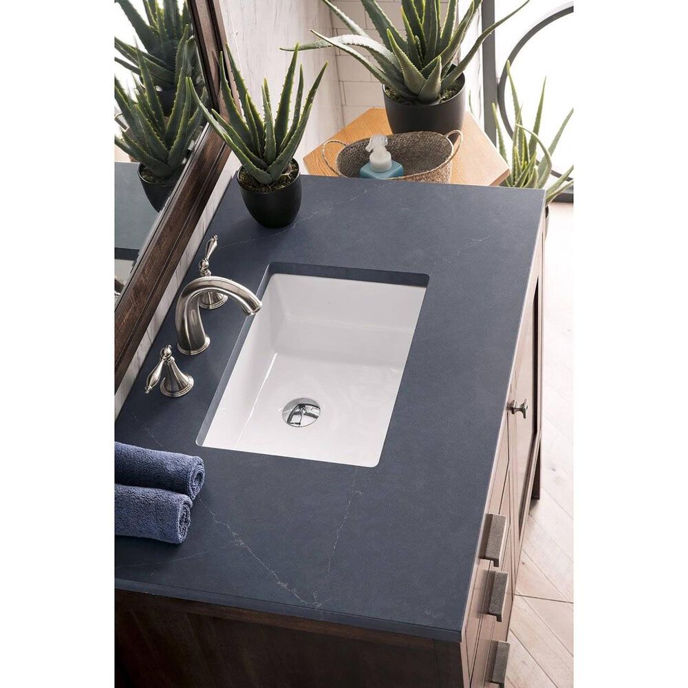 James Martin Vanities Addison 36" Single Bathroom Vanity in Mid Century Acacia with 3 cm Charcoal Soapstone Quartz Top, , large