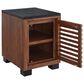 Ashley Kallari Chair Side End Table in Warm Brown and Matte Black, , large