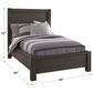 Riva Ridge Mill Creek Twin Storage Bed in Carob, , large