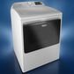 Maytag 7.4 Cu. Ft. Smart Front Load Electric Dryer with Extra Power in White, , large