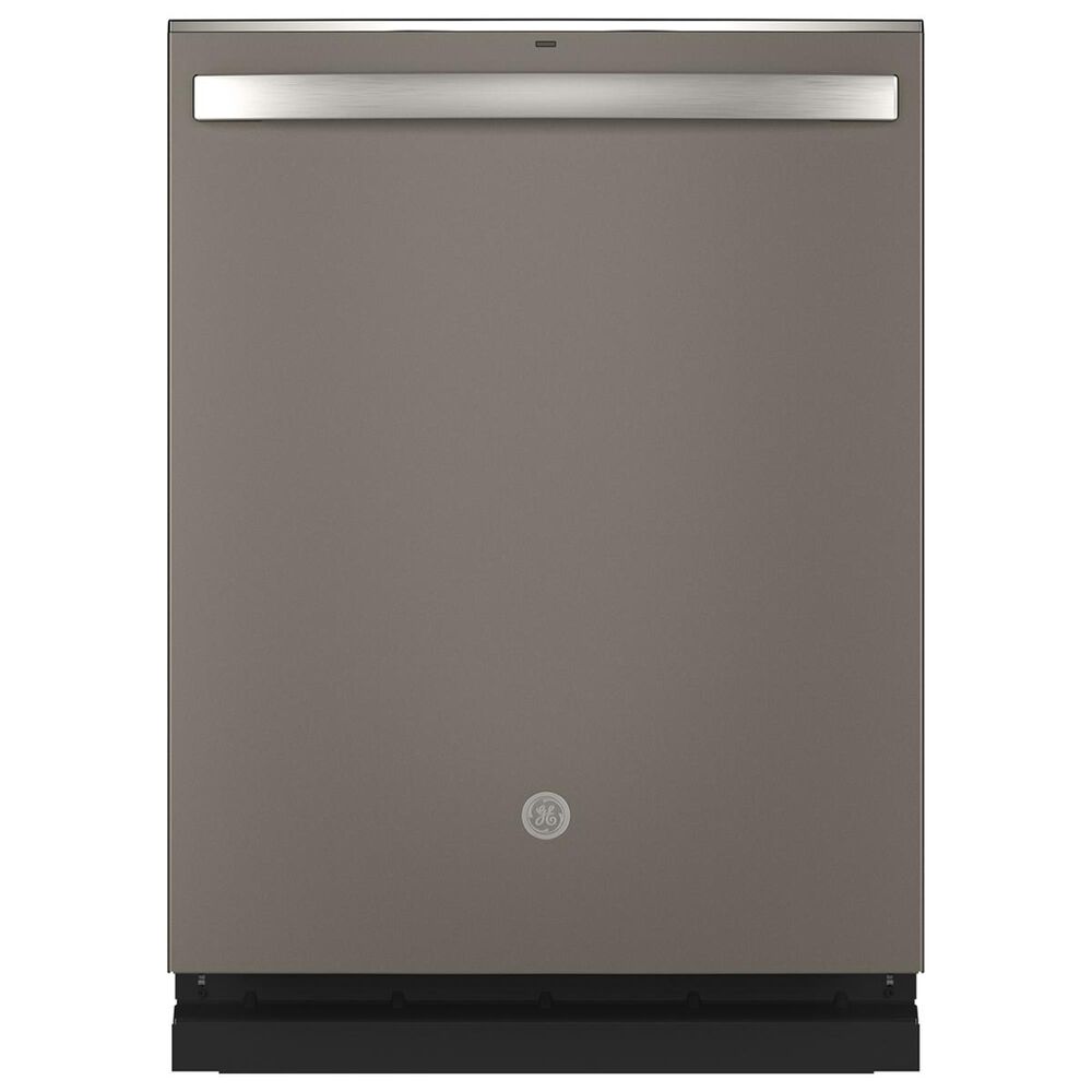GE Appliances Built-In Dishwasher with Hidden Controls and 3rd Rack in Slate, , large