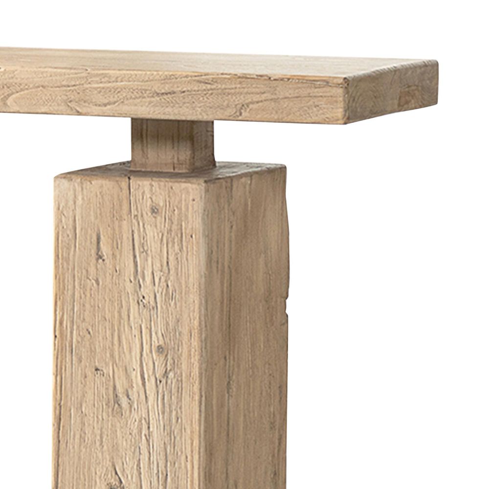 Jennifer Taylor Home Calder 45" Console Table in Heritage Light Natural Brown, , large