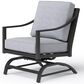 Clear Creek Collection 5-Piece Patio Conversation Set in Concrete, , large