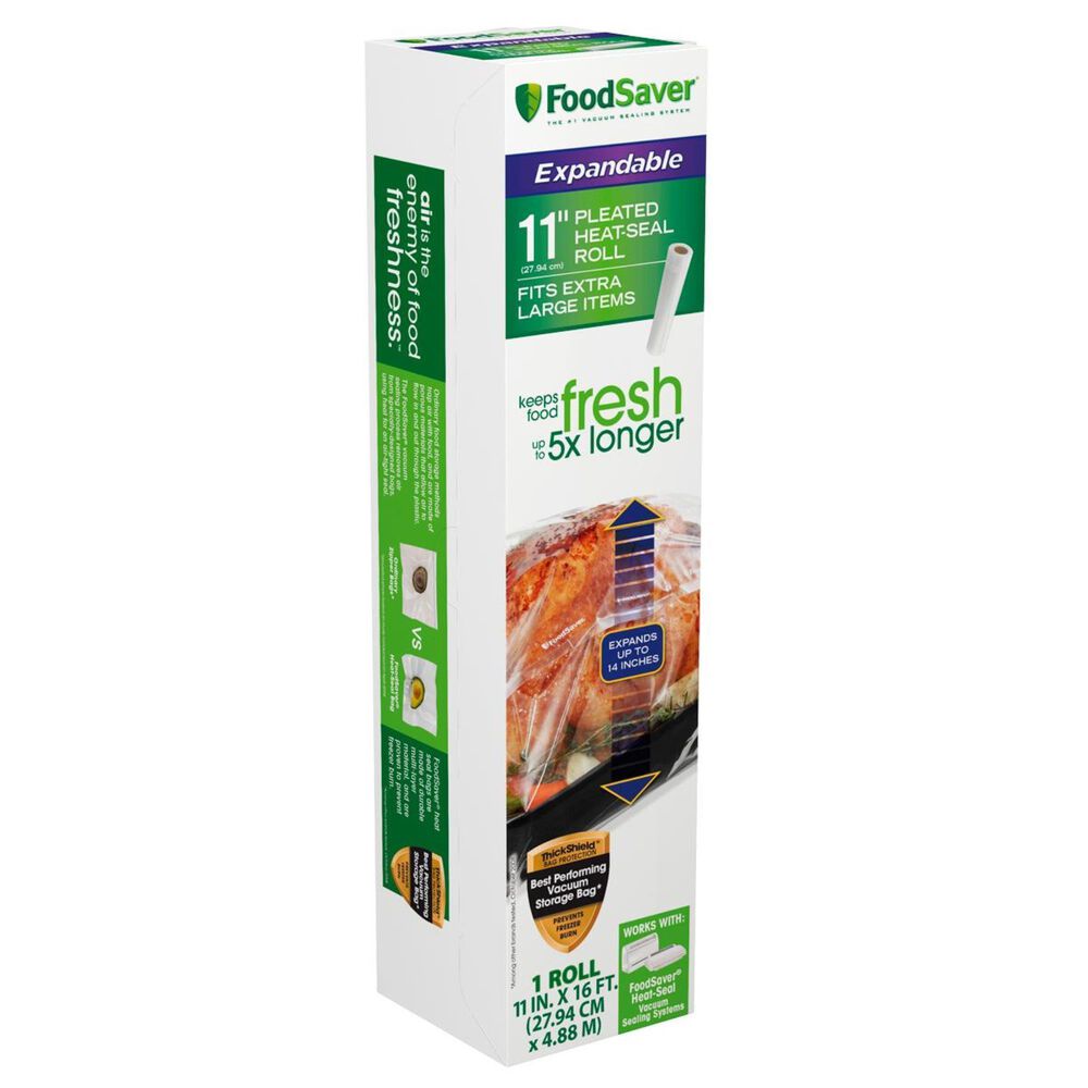 FoodSaver 11" Expandable Heat Seal Roll, , large