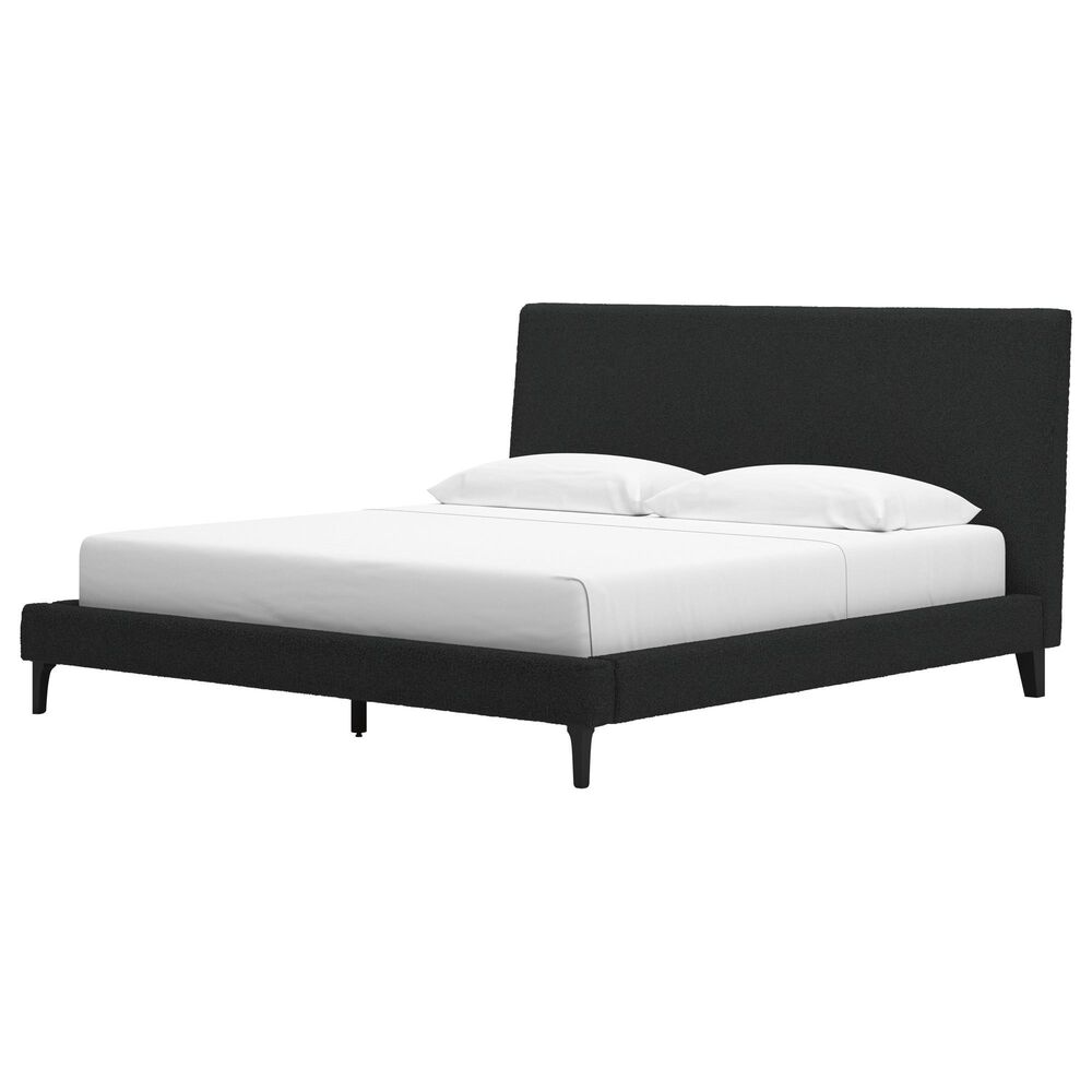 Ashley Cadmori King Upholstered Bed in Black, , large