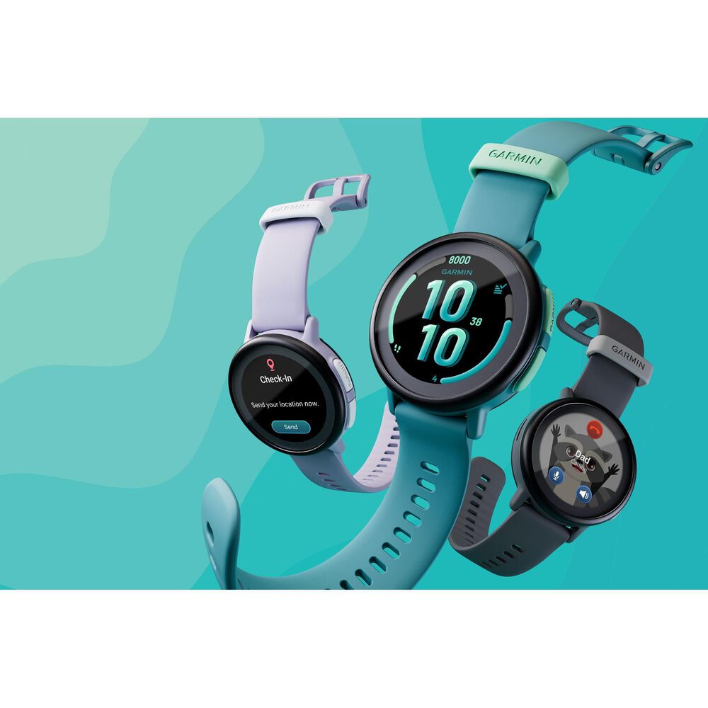 Garmin Bounce 2 Smartwatch 43 mm in Turquoise, , large
