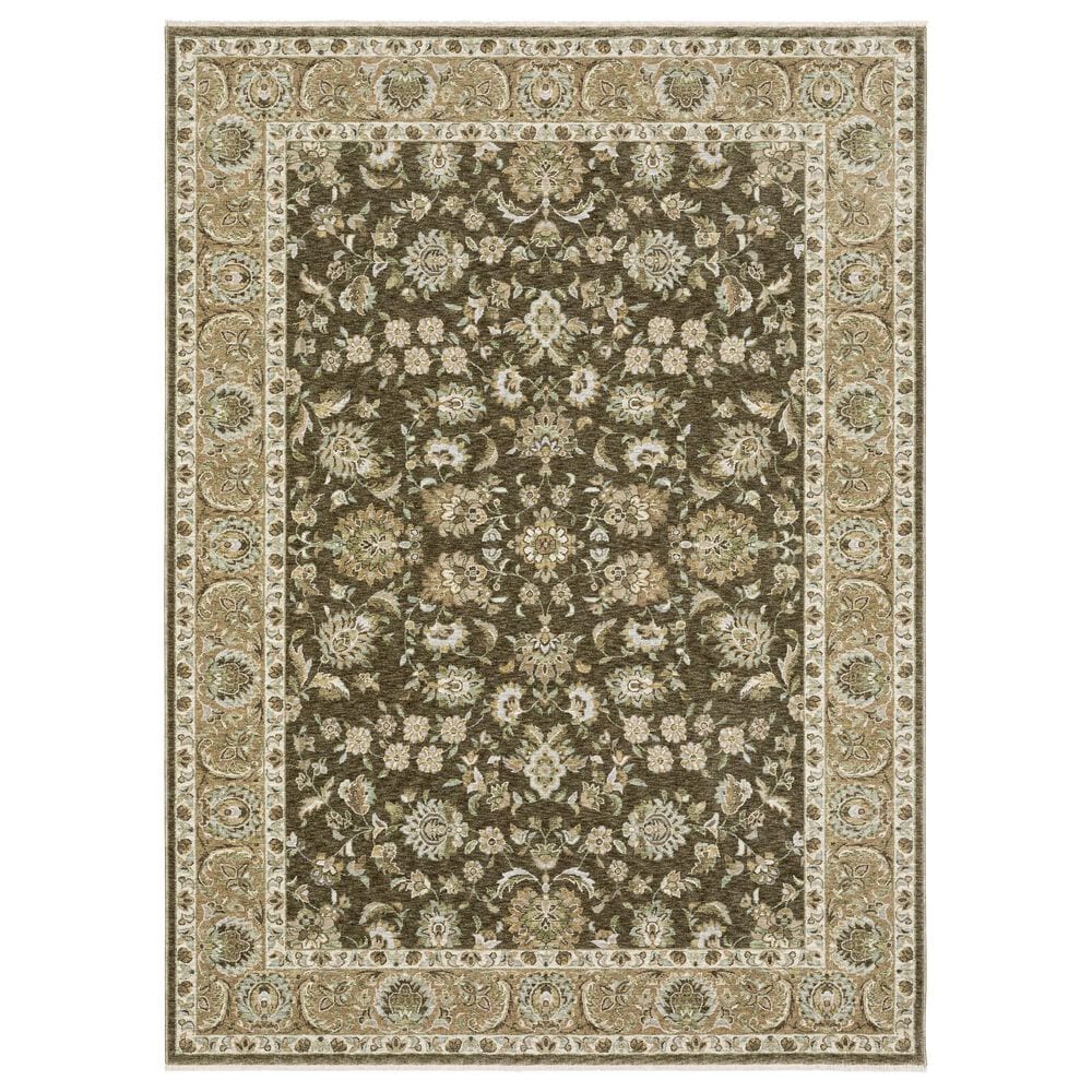 Oriental Weavers Westwood WES09 Brown 6"7" x 9"6" Area Rug, , large